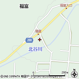 鳥取県倉吉市福富219周辺の地図