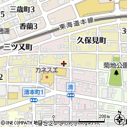 岐阜県岐阜市松原町34周辺の地図