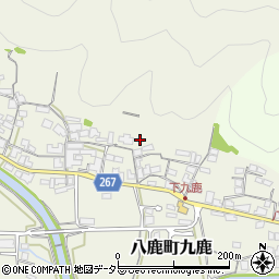 兵庫県養父市八鹿町九鹿315周辺の地図