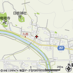 兵庫県養父市八鹿町九鹿435周辺の地図