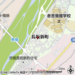 鳥取県倉吉市長坂新町1174周辺の地図