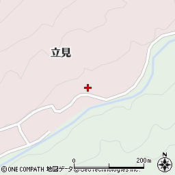 鳥取県倉吉市立見270周辺の地図