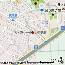 神奈川県伊勢原市東成瀬周辺の地図