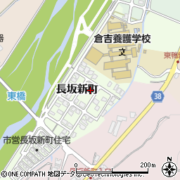 鳥取県倉吉市長坂新町1198周辺の地図