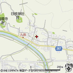 兵庫県養父市八鹿町九鹿442周辺の地図
