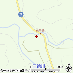 鳥取県東伯郡三朝町坂本1624周辺の地図