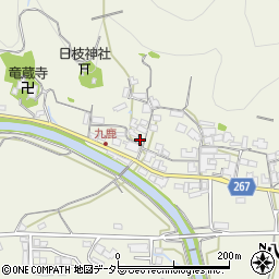 兵庫県養父市八鹿町九鹿414周辺の地図