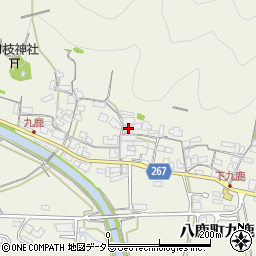 兵庫県養父市八鹿町九鹿326周辺の地図