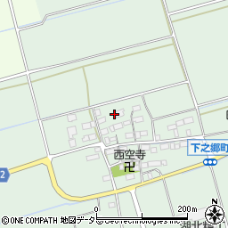 滋賀県長浜市下之郷町周辺の地図