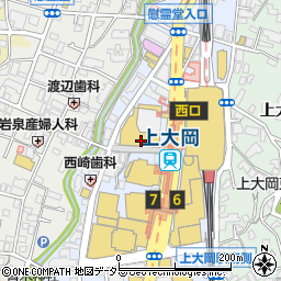 株式会社ハマケイ　上大岡店周辺の地図