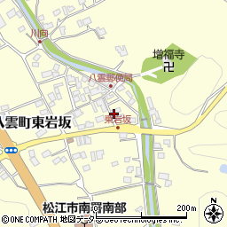 岩坂診療所周辺の地図