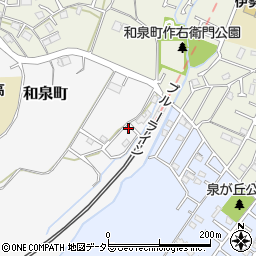 神奈川県横浜市泉区和泉町2631周辺の地図
