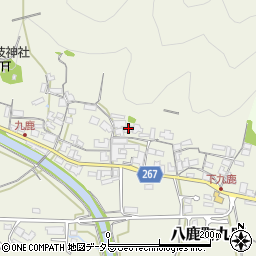 兵庫県養父市八鹿町九鹿326-1周辺の地図