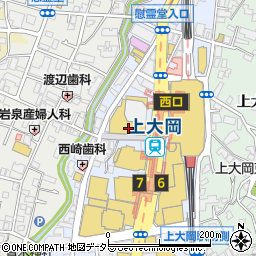 ミスタードーナツ上大岡駅前店周辺の地図