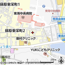 岐阜県各務原市蘇原東栄町2丁目109周辺の地図