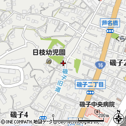 神奈川県横浜市磯子区磯子周辺の地図
