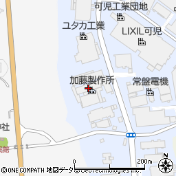 株式会社加藤製作所　営業部周辺の地図