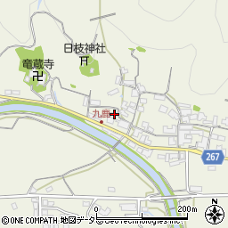 兵庫県養父市八鹿町九鹿407周辺の地図