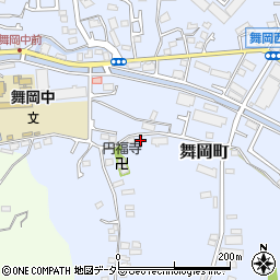 神奈川県横浜市戸塚区舞岡町周辺の地図