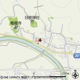 兵庫県養父市八鹿町九鹿404周辺の地図