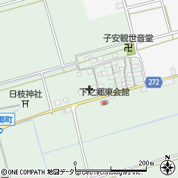 滋賀県長浜市下之郷町78周辺の地図
