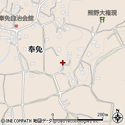 千葉県市原市奉免1335周辺の地図