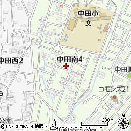 神奈川県横浜市泉区中田南4丁目周辺の地図