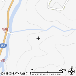 長野県飯田市上村（中郷）周辺の地図