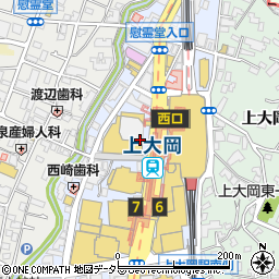 三井住友銀行上大岡支店 ＡＴＭ周辺の地図