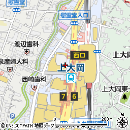 三井住友銀行上大岡支店周辺の地図