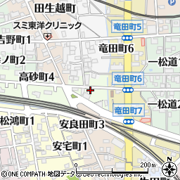 岐阜県岐阜市高砂町周辺の地図