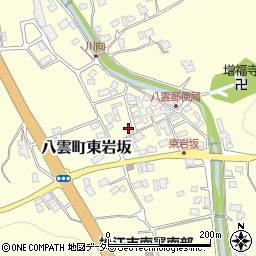 島根県松江市八雲町東岩坂230-6周辺の地図