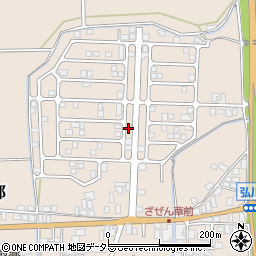 滋賀県高島市今津町弘川1277-6周辺の地図