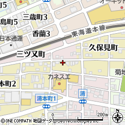 岐阜県岐阜市松原町11周辺の地図