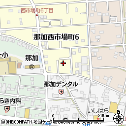 岐阜県各務原市那加西市場町6丁目139周辺の地図
