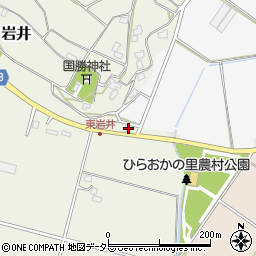 千葉県袖ケ浦市岩井3周辺の地図