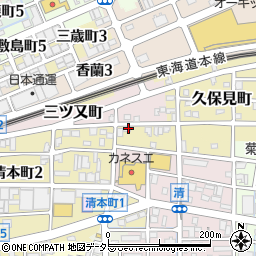 岐阜県岐阜市松原町13周辺の地図