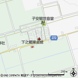 滋賀県長浜市下之郷町24周辺の地図