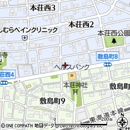ハウスアイビー　岐阜店周辺の地図