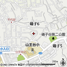 神奈川県横浜市磯子区磯子6丁目17周辺の地図