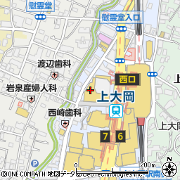 有限会社田代写真館周辺の地図