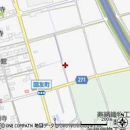 〒526-0001 滋賀県長浜市国友町の地図