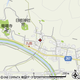 兵庫県養父市八鹿町九鹿418周辺の地図