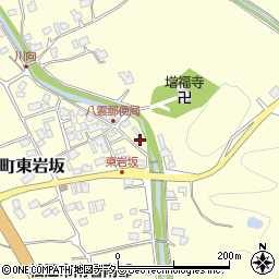島根県松江市八雲町東岩坂285-2周辺の地図