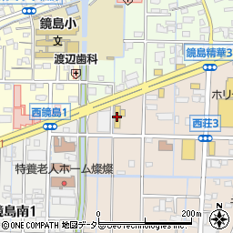 トヨタカローラネッツ岐阜　ネッツ鏡島店周辺の地図