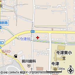 滋賀県高島市今津町弘川606-1周辺の地図