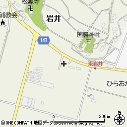 千葉県袖ケ浦市岩井252周辺の地図