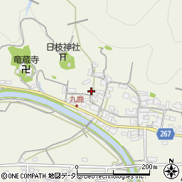 兵庫県養父市八鹿町九鹿390周辺の地図