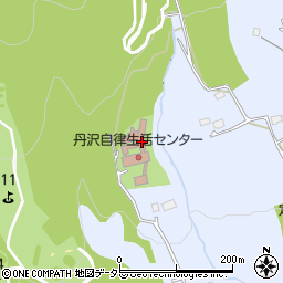 丹沢自律生活センター周辺の地図