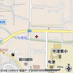 滋賀県高島市今津町弘川606-5周辺の地図